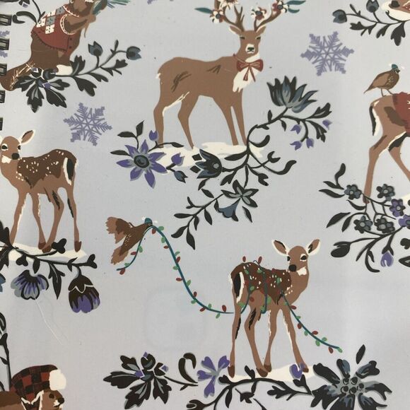 Vera Bradley Mini Notebook Christmas Holiday Deer Gift NWT Blank Journal 6” x 8” - Picture 2 of 5